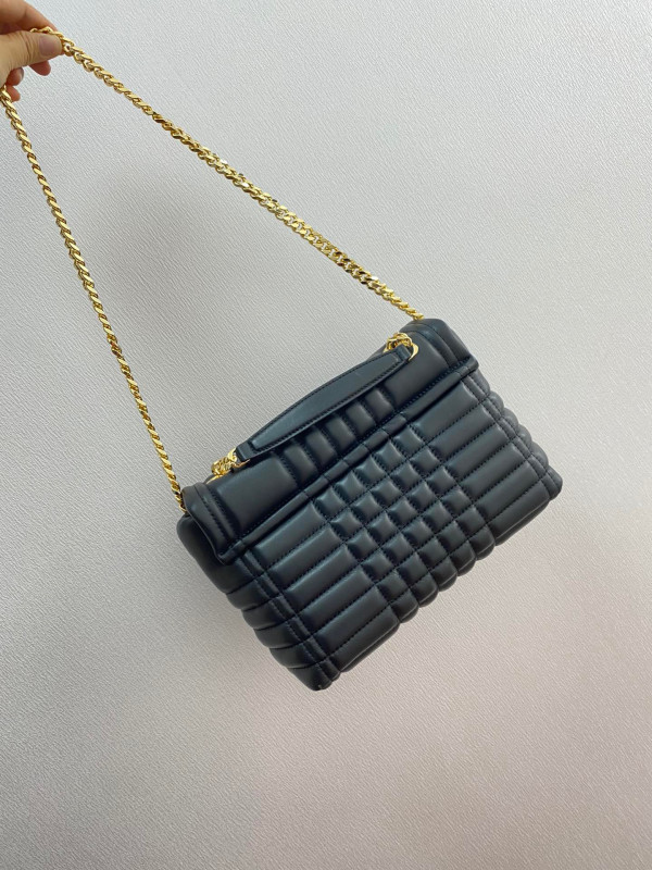 B**rry small quilted lambskin lola satchel