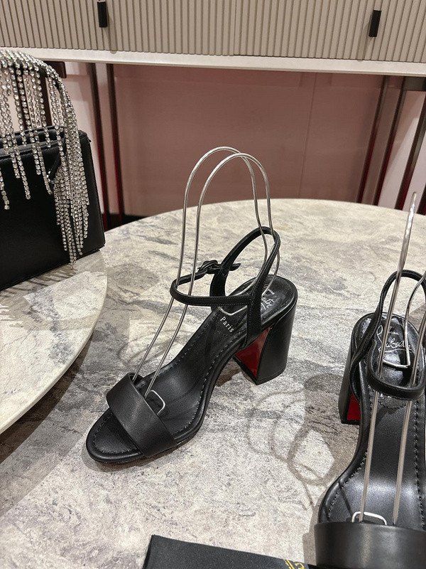 Ch**an louboutin heels sandal - 8.5cm