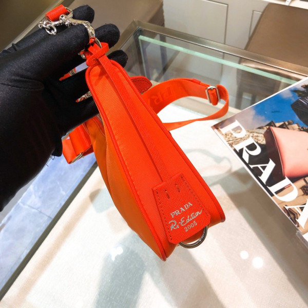 Pra*a nylon hobo bag