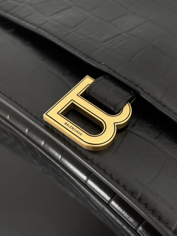Ba*len*cia*ga hourglass bag-31*19.8*6.9cm