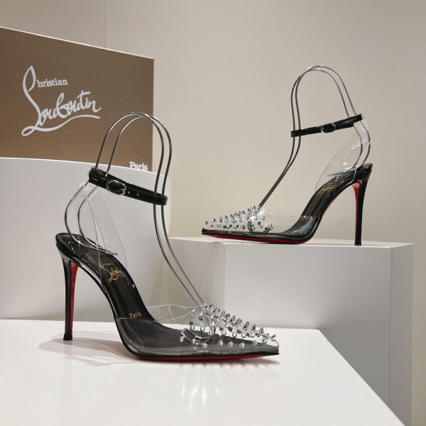 Ch**an louboutin ankle strap sandal