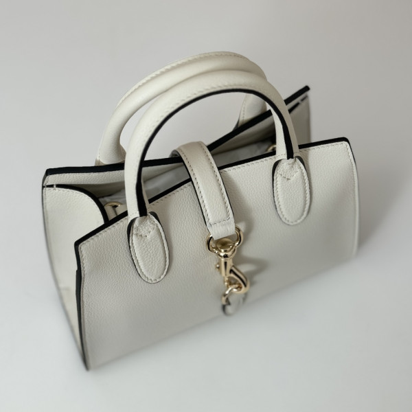 G*u*i small tote bag with hook closure