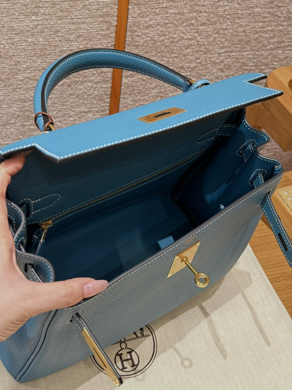 H**mes birkin 25cm-togo leather