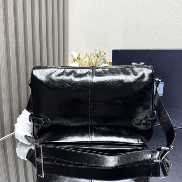 Pra*a shoulder bag-35*22*12cm