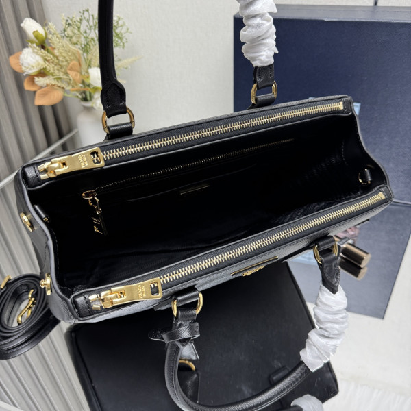 Pra*a large galleria leather bag-32*24*14cm