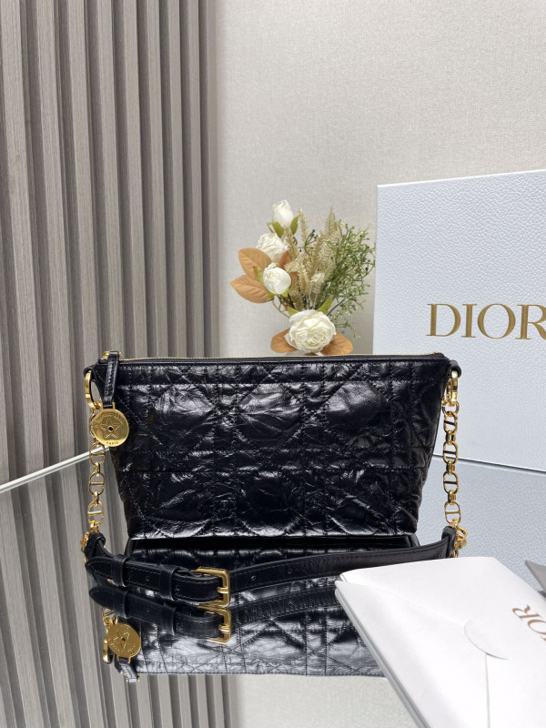 Dirostar Hobo Bag with Chain - 22*14.5*10CM